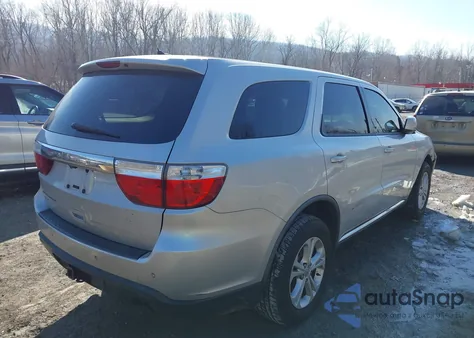 2011 Dodge Durango Express from USA, damaged, VIN 1D4RE2GG9BC628490